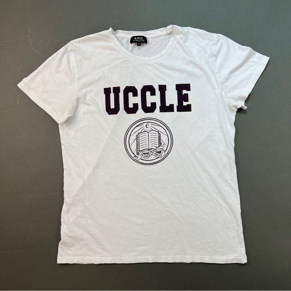 A.P.C. Other - APC Tee Shirt UCCLE IN GOD WE TRUST graphic tee